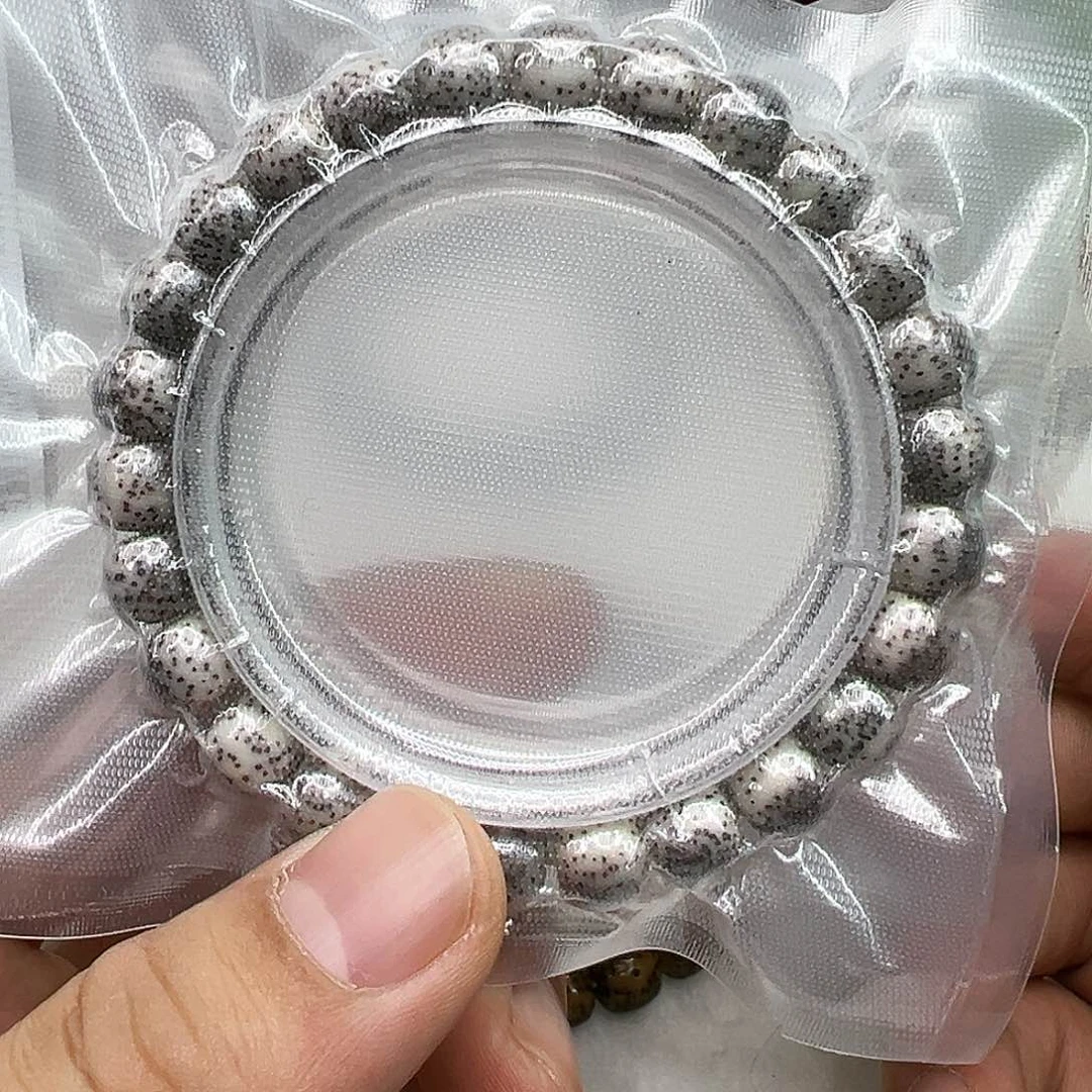星月菩提手串4入门糯冰石玉星月菩提单圈98