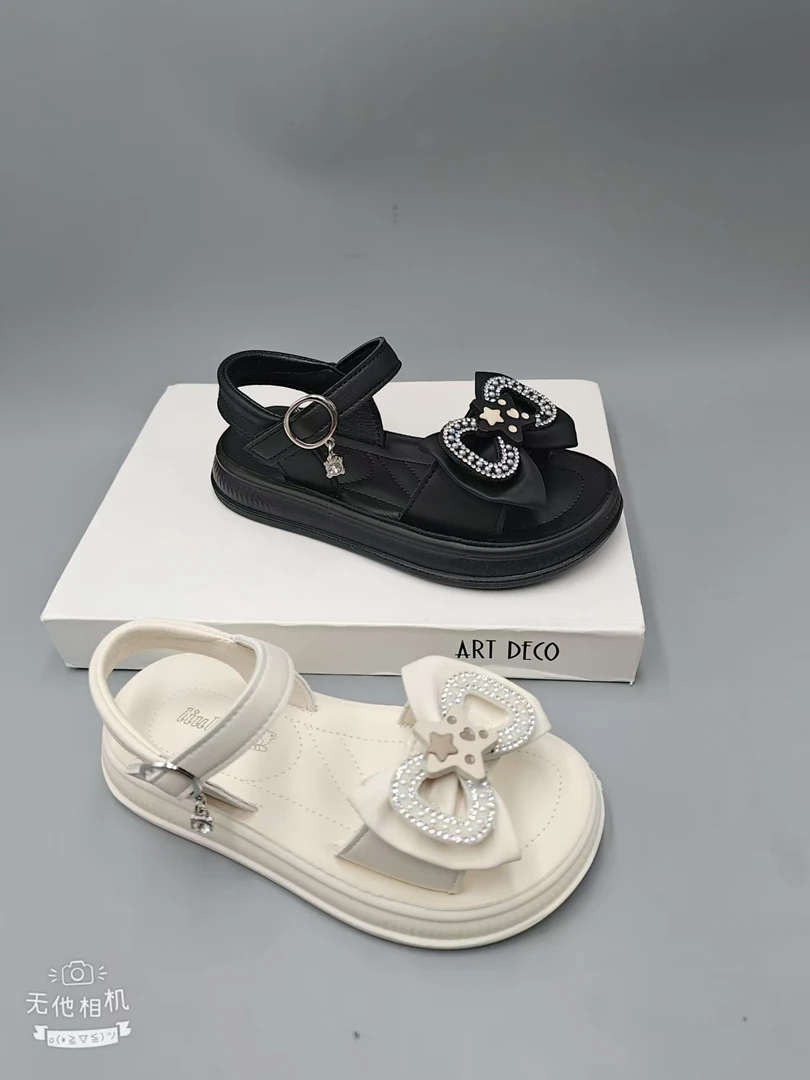 凉鞋休闲女童女软底时尚百搭凉鞋夏季A-6