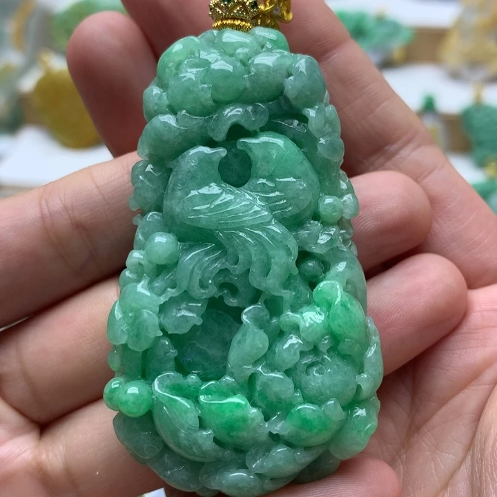 颈饰未镶嵌翡翠翡翠