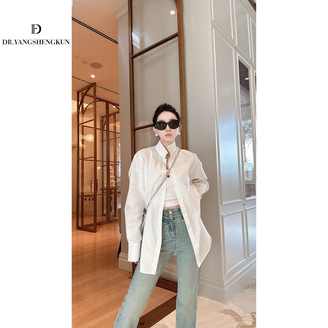 DR杨圣坤新中式国风盘扣设计感小众衬衫女【东方浪漫】DR2312-2921