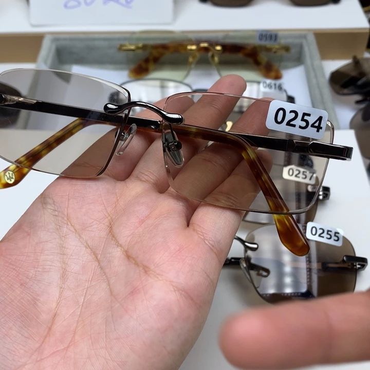 一体款无框茶水晶0254