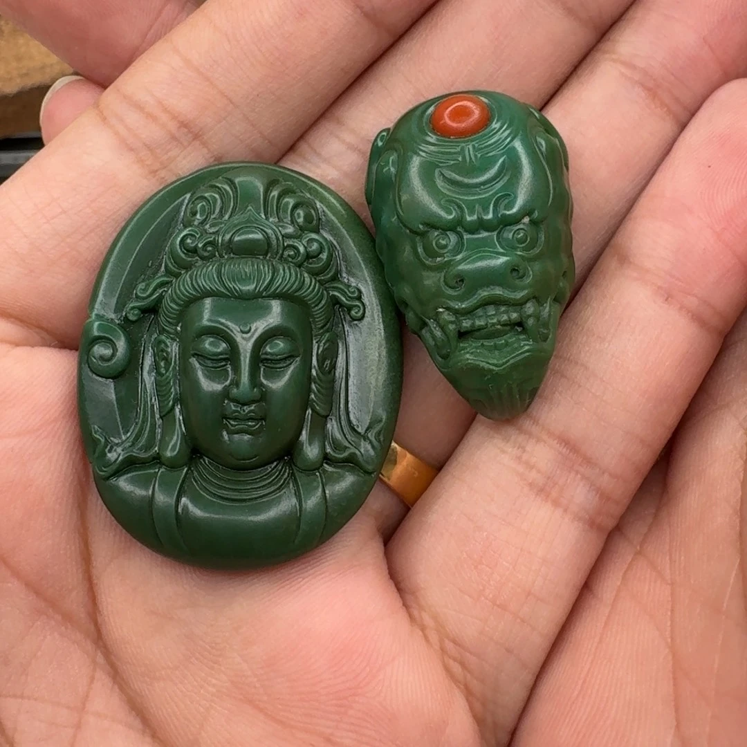 绿松石未镶嵌吊坠(不含链)