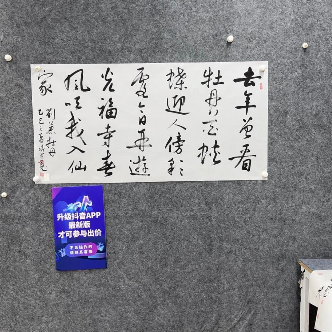 书法书法作品QSK老师
