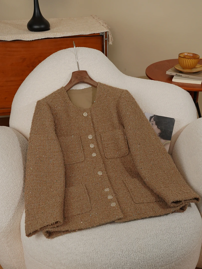 2025新款苏黎世之秋晨锐小香风外套1671