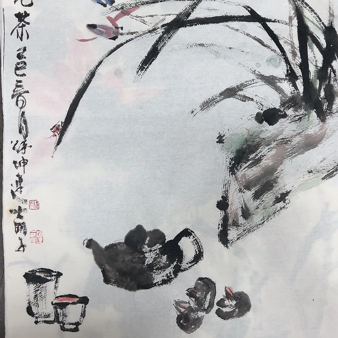 绘画留****怀徐坤连作品