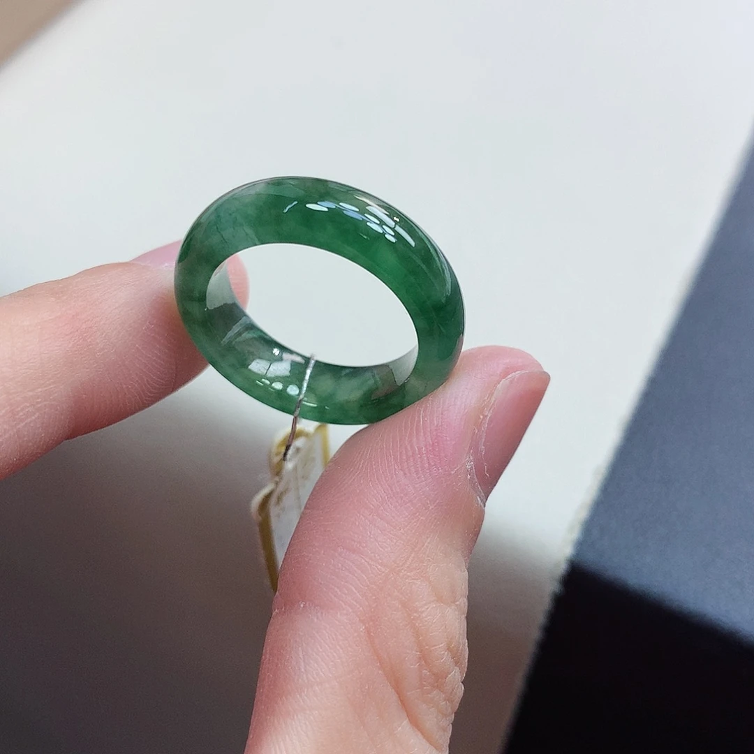 翡翠戒指未镶嵌15号