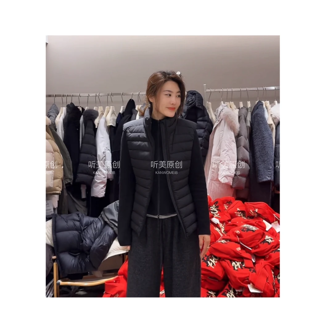 【媚儿M潮馆】原创 原创lulu风立领马甲