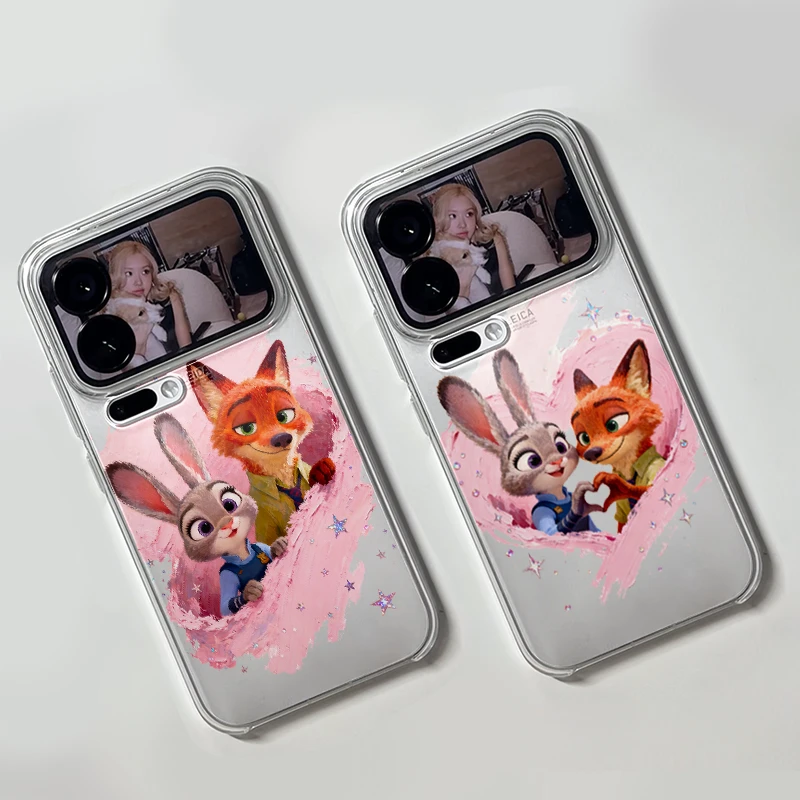 油画比心朱迪尼克适用iPhone17/16手机壳苹果15华为vivo小米oppo