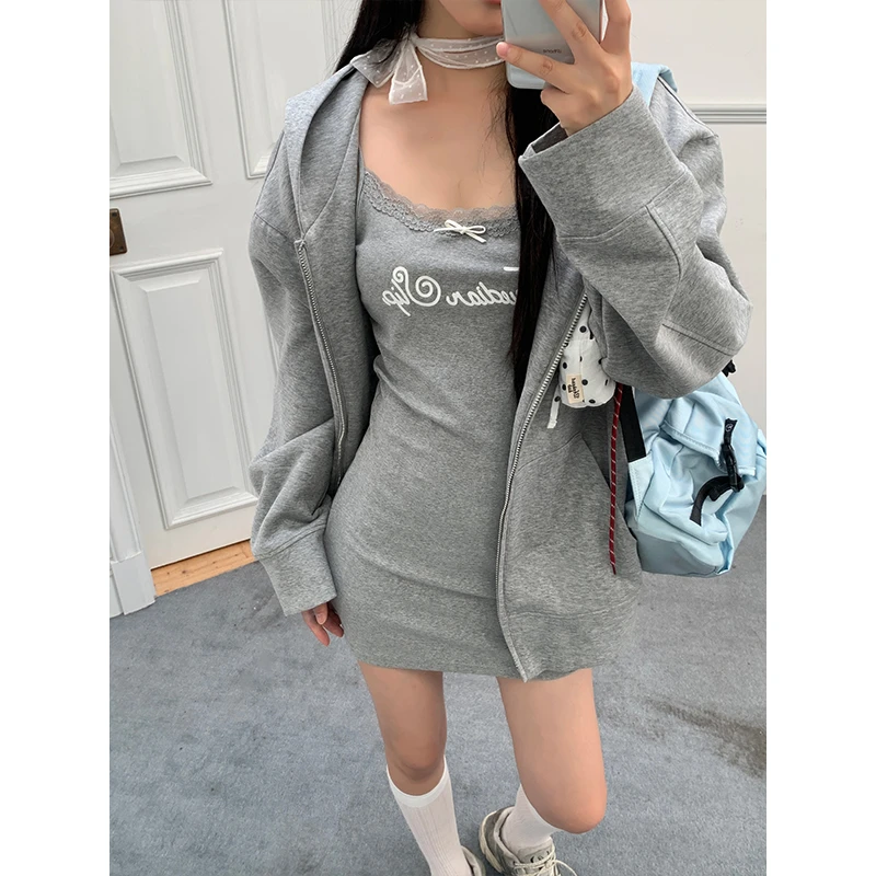 【秋秋清仓】2024年秋季气质休闲百搭设计感连衣裙243N2215