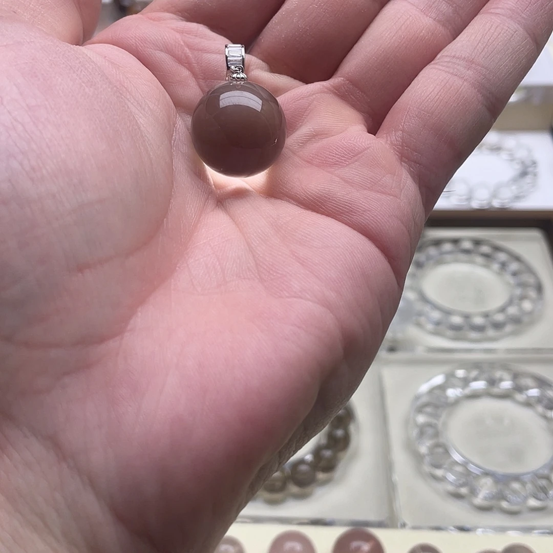 角***落银S925镶嵌珠宝半成品水晶