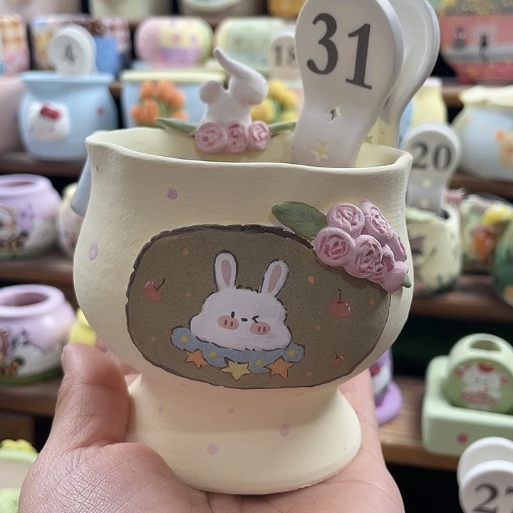31…..手工收获花盆
