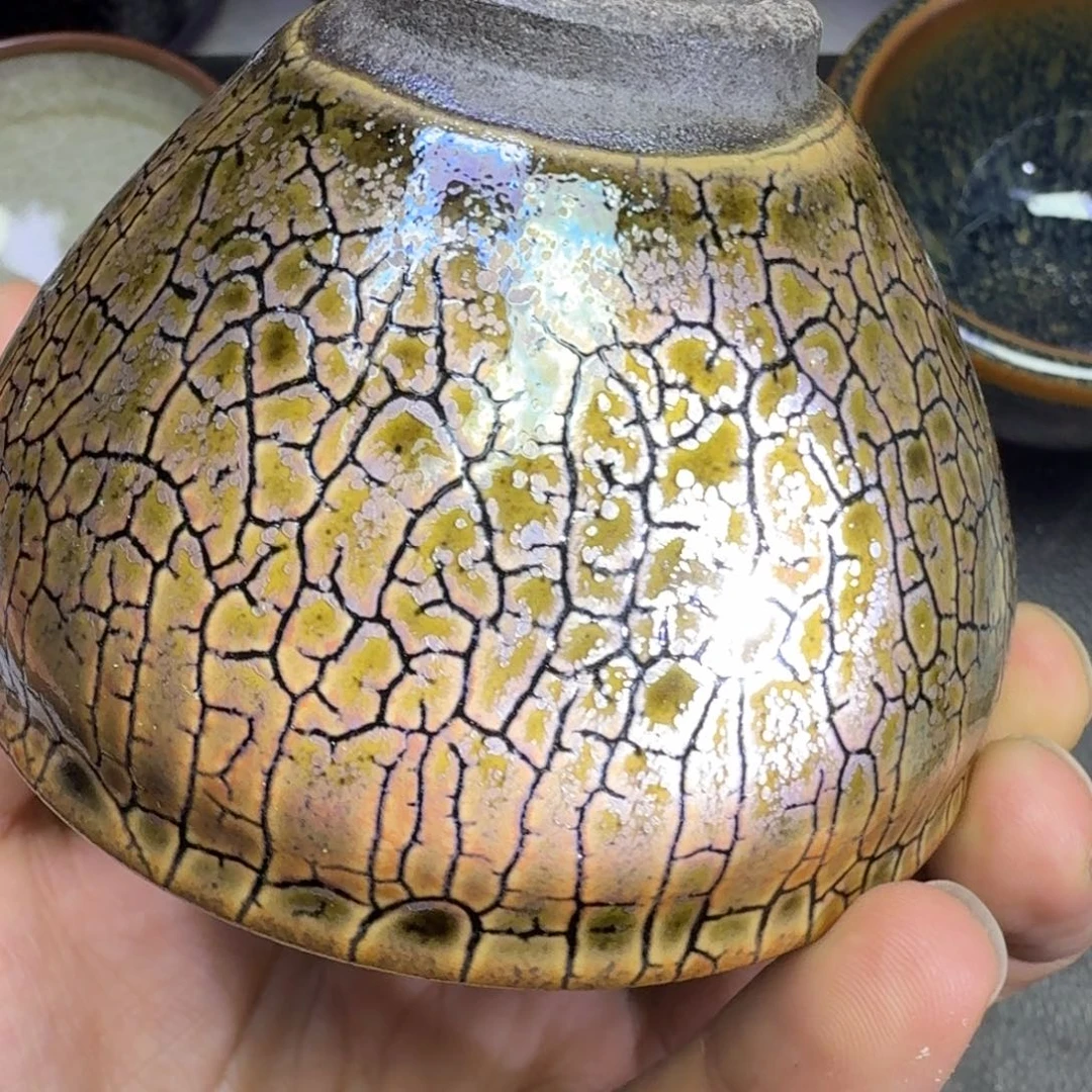 摆件古时茶器建窑建盏28