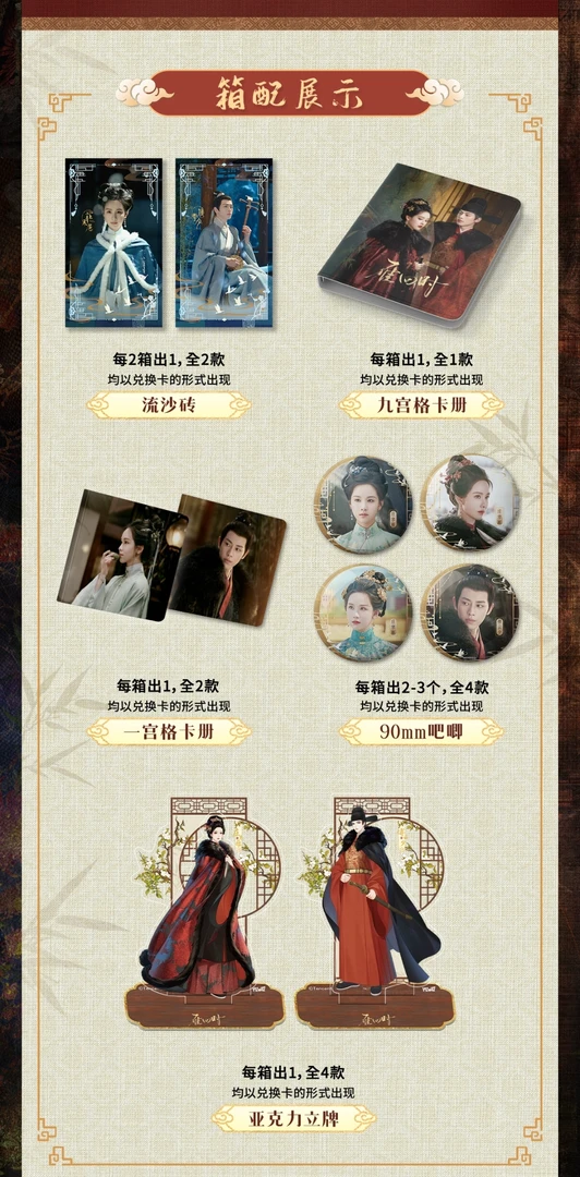 叠叠/推推《雁回时》官方影视收藏卡牌