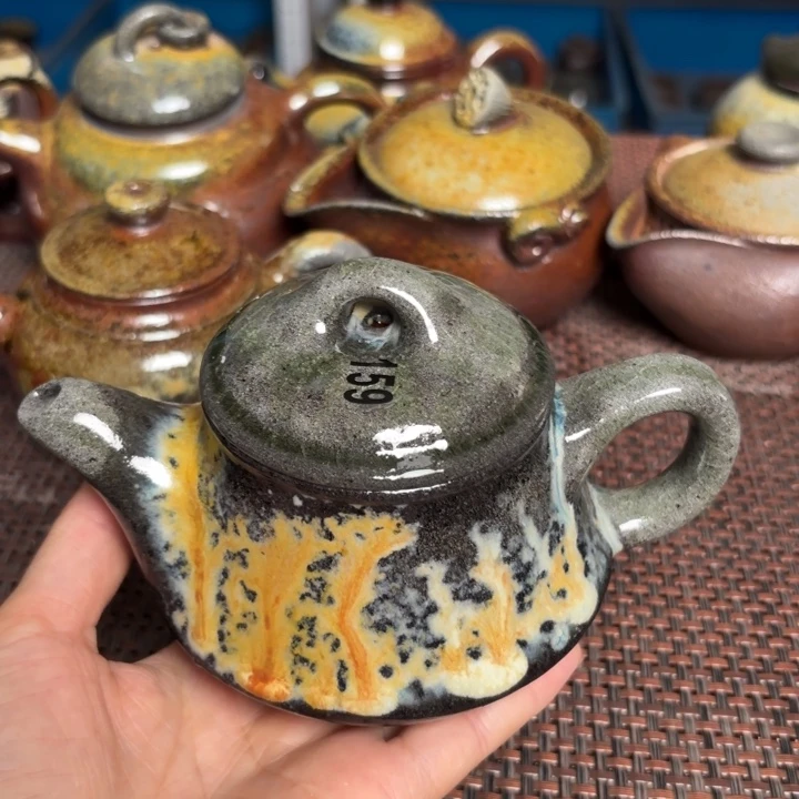 茶杯紫砂萌*中一帆壶
