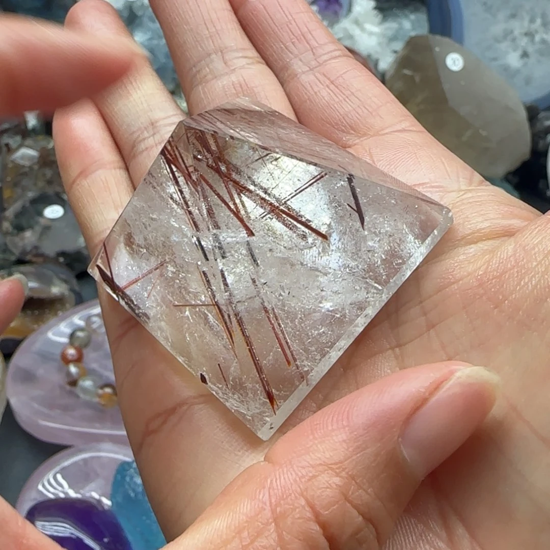 水晶水晶摆件3未镶嵌喜****喜