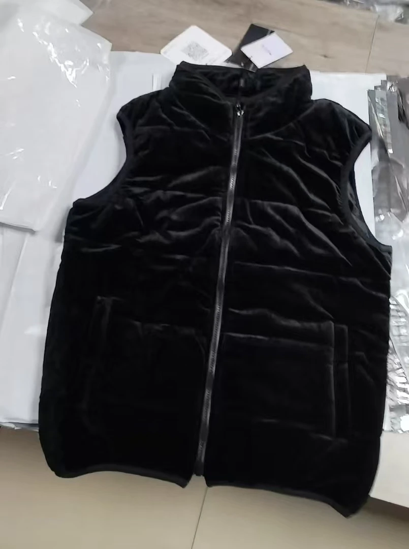 清风酷女郎广州丝绒棉马甲