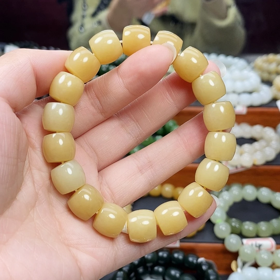 和田玉手链未镶嵌