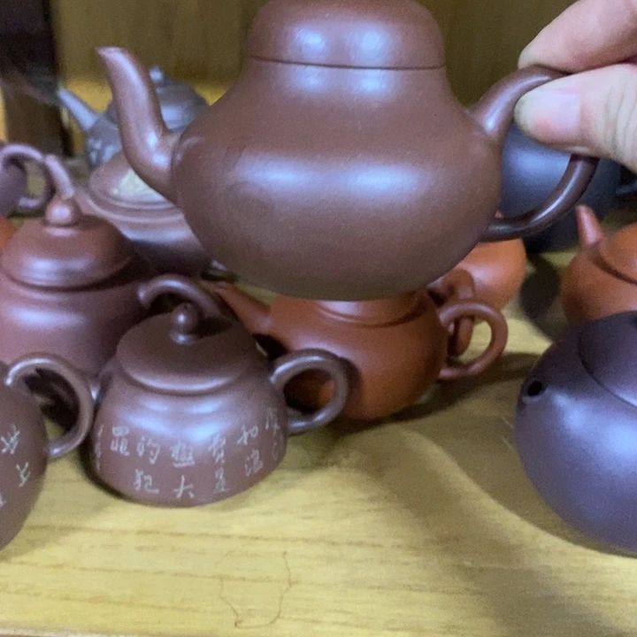 清***酒茶壶紫砂紫砂家用陶瓷碗