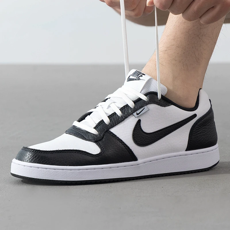 Nike耐克正品男鞋夏季新款经典复古黑白熊猫运动鞋透气休闲板鞋