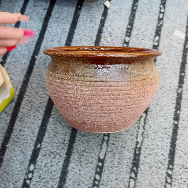 有孔，满10元发货多肉陶瓷花盆