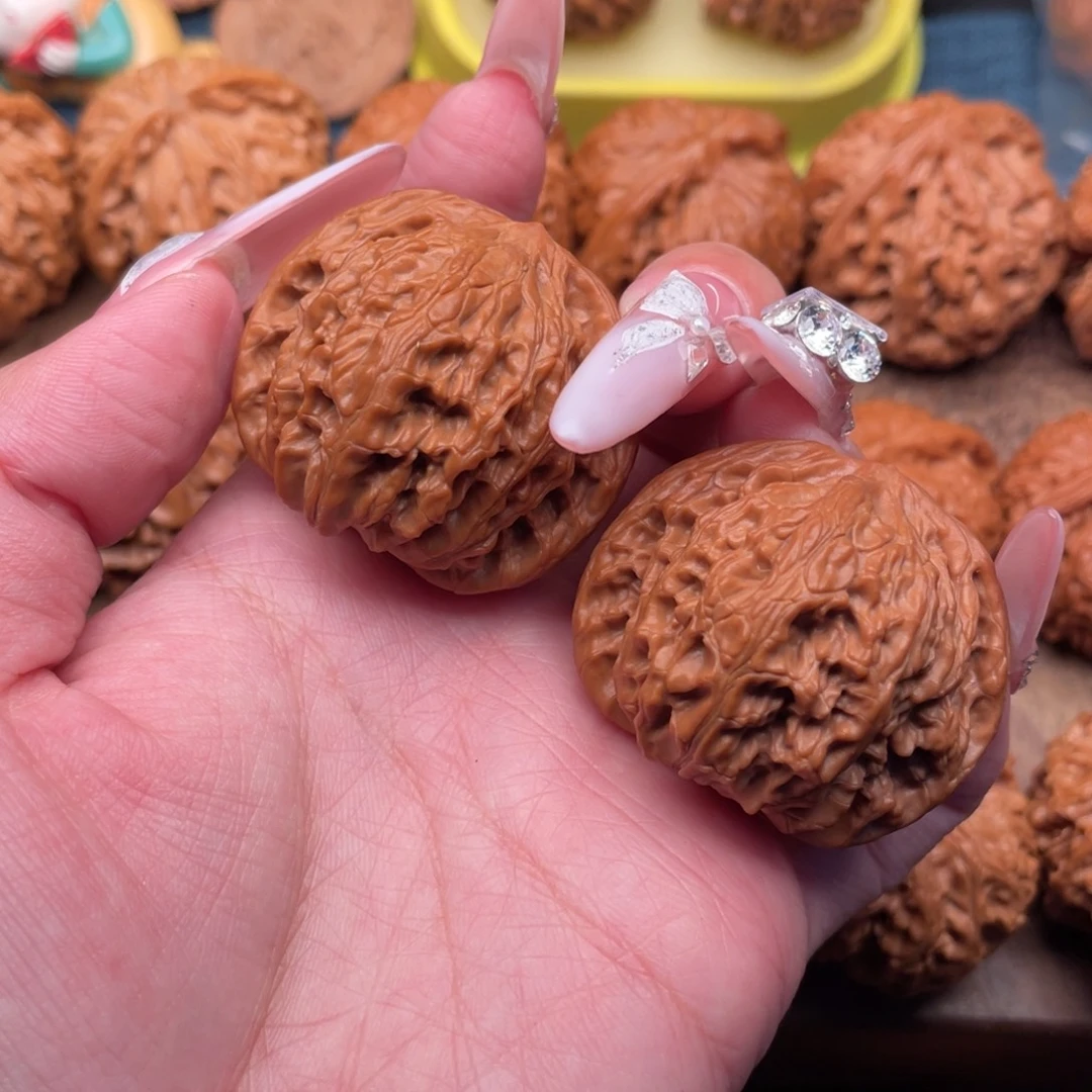 把件文玩核桃全品老款山字尖山地正磨41