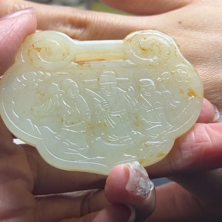 和田玉挂件未镶嵌