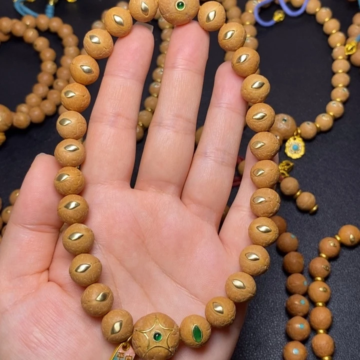 手串凤眼菩提铜眼12+手持