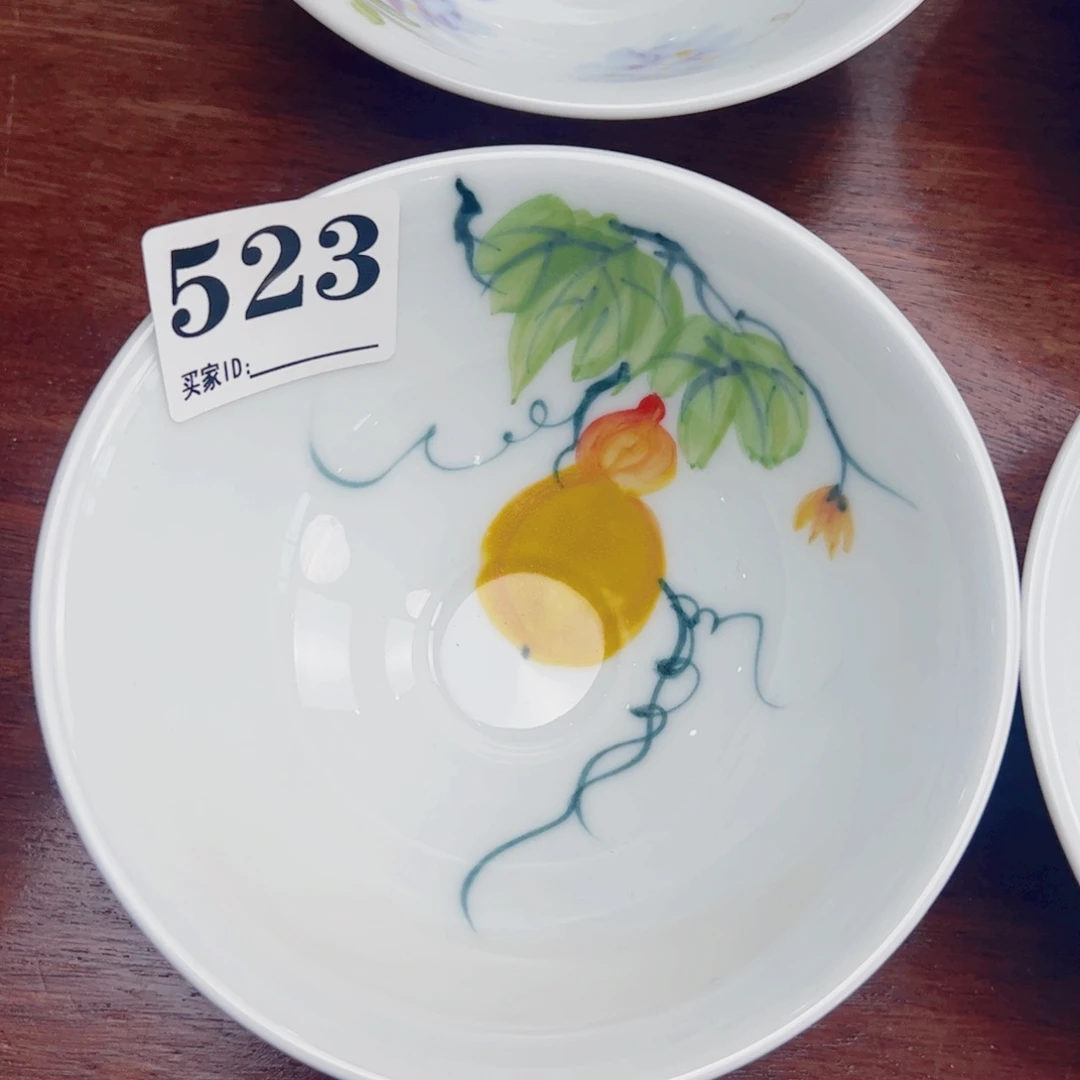 瓷片景德镇陶瓷手工手绘制作