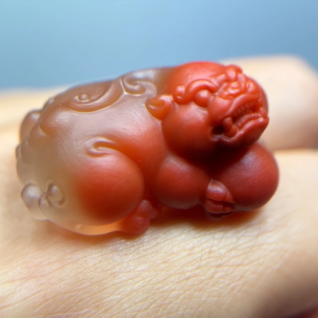南红玛瑙貔貅未镶嵌