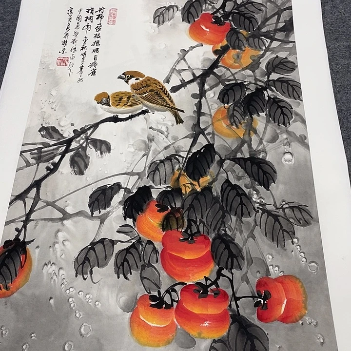 国画今天早上国画作品欣赏