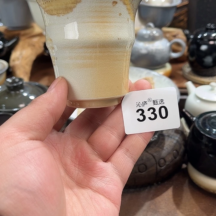 沁庐柴窑古法柴烧全手工茶具