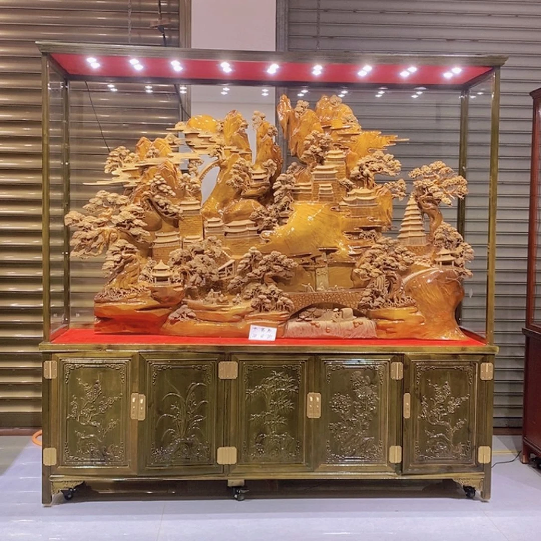 金丝楠?*金丝楠小叶桢楠摆件