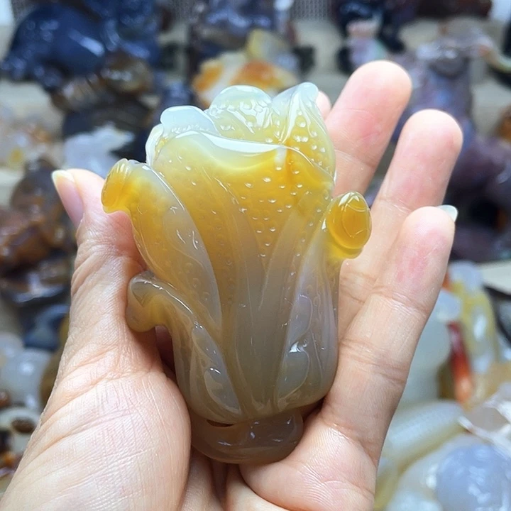 中***原玛瑙/玉髓未镶嵌饰品