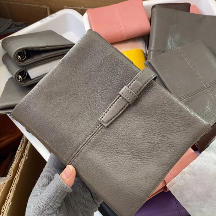 头层牛皮大瑕疵A6活页本