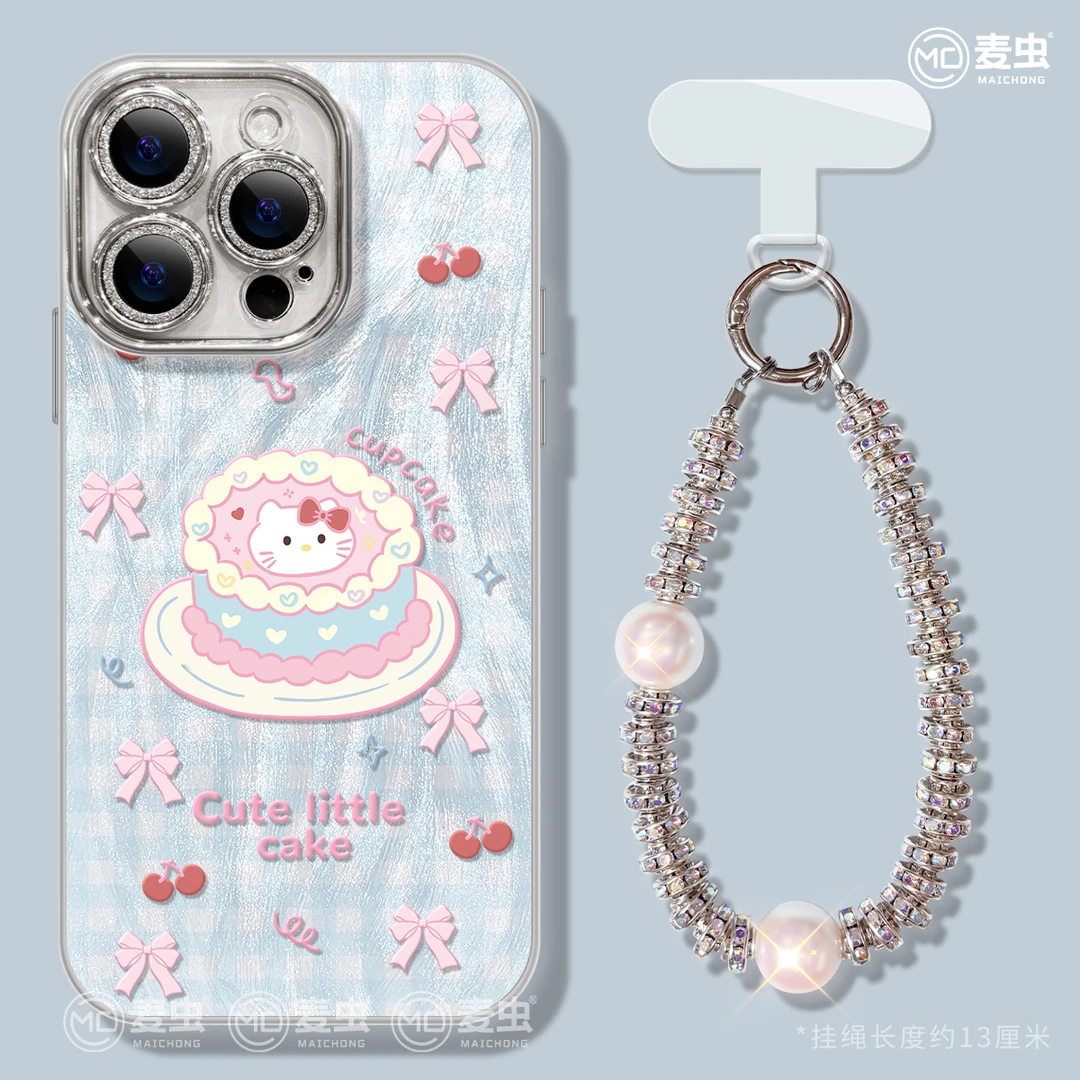 蛋糕猫咪适用手机壳荣耀magic6华为mate70荣耀300全包iphone16