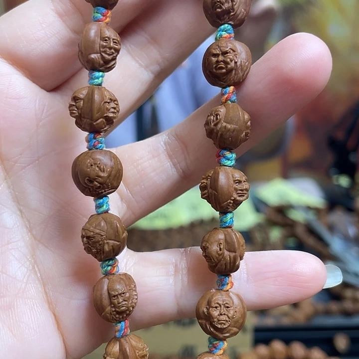 手串/手链橄榄核龙纹桃核