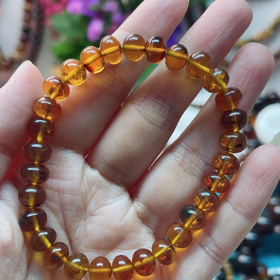 手链琥珀未镶嵌琥珀8