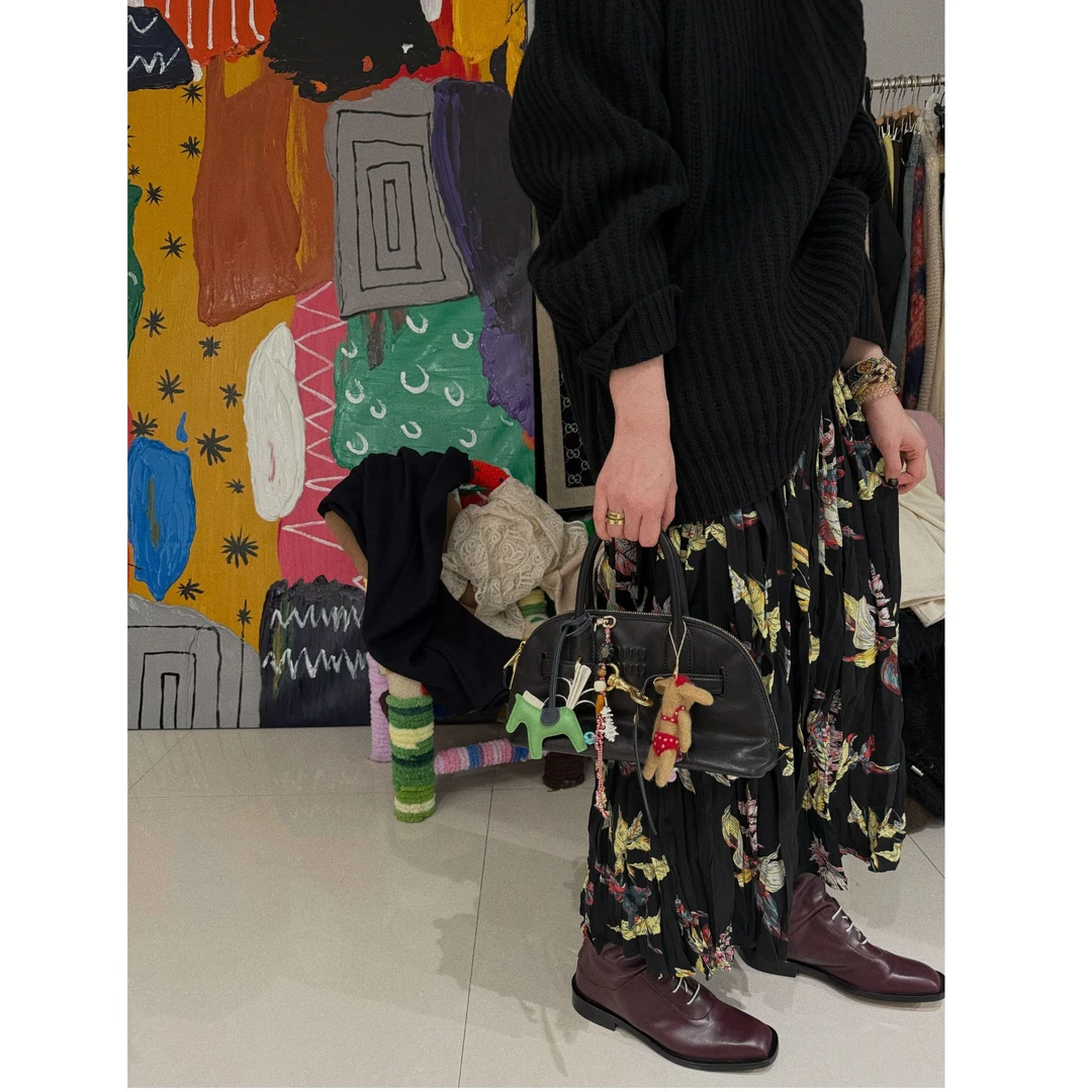 【FOG毛衣】高品竖坑条廓形毛衣  J24M596