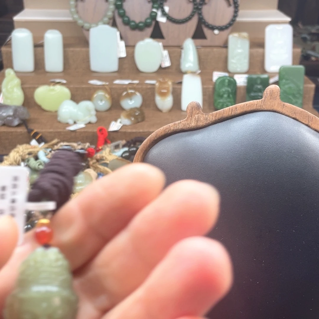 和田玉未镶嵌颈饰多样性发货拍一发一