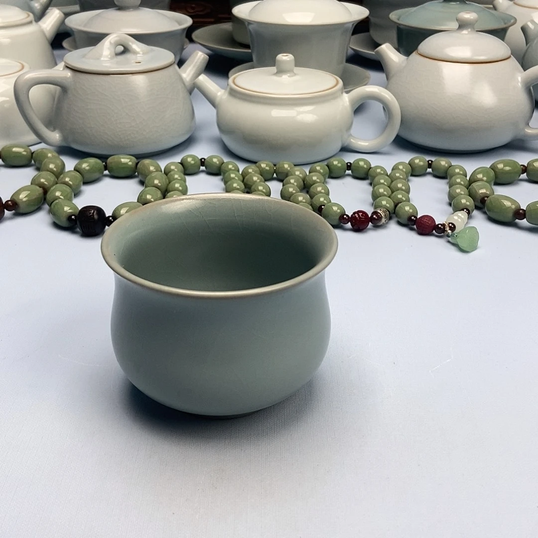 杯仿古釉卢施杯原矿原釉原产地