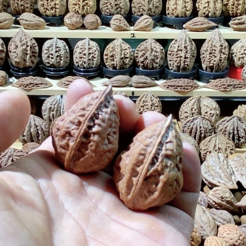 文玩核桃把件离**箭核桃