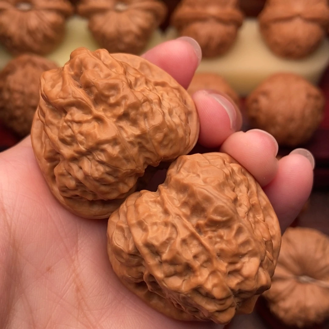 把件文玩核桃精品延庆蛤蟆头39