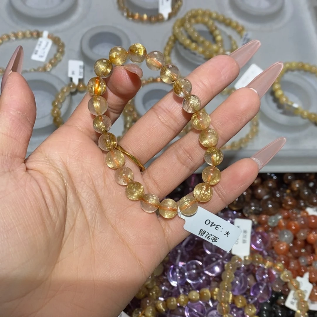 水晶手链未镶嵌谜手链