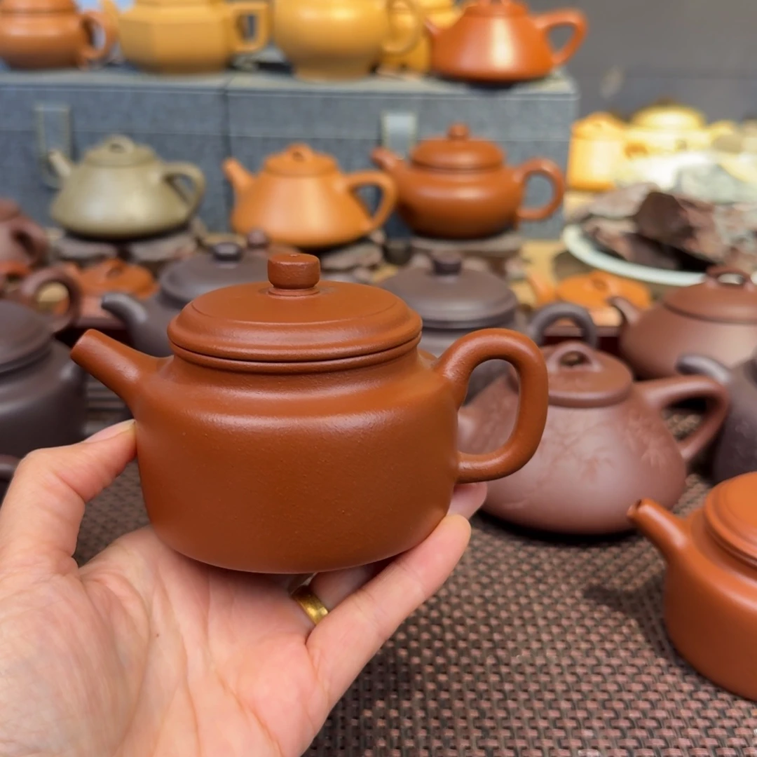 朱泥茶壶180毫升左右