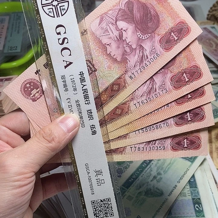 红***子退市人民币5张如图