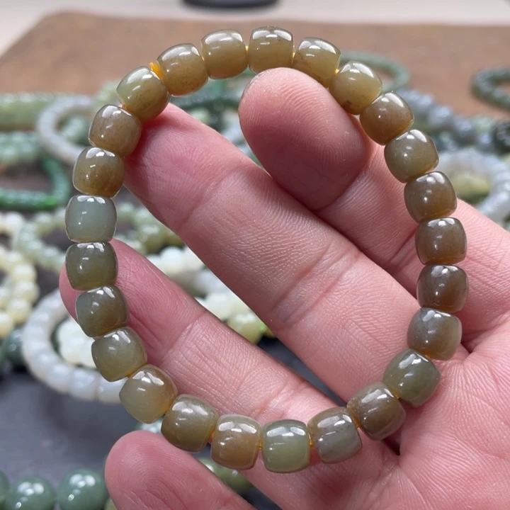 和田玉手链未镶嵌