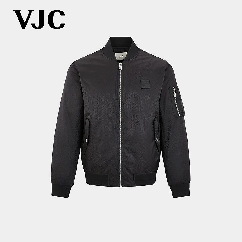 VJC/威杰思【90鹅绒】2025秋冬新款男装羽绒服防风立领BAEDJ1628
