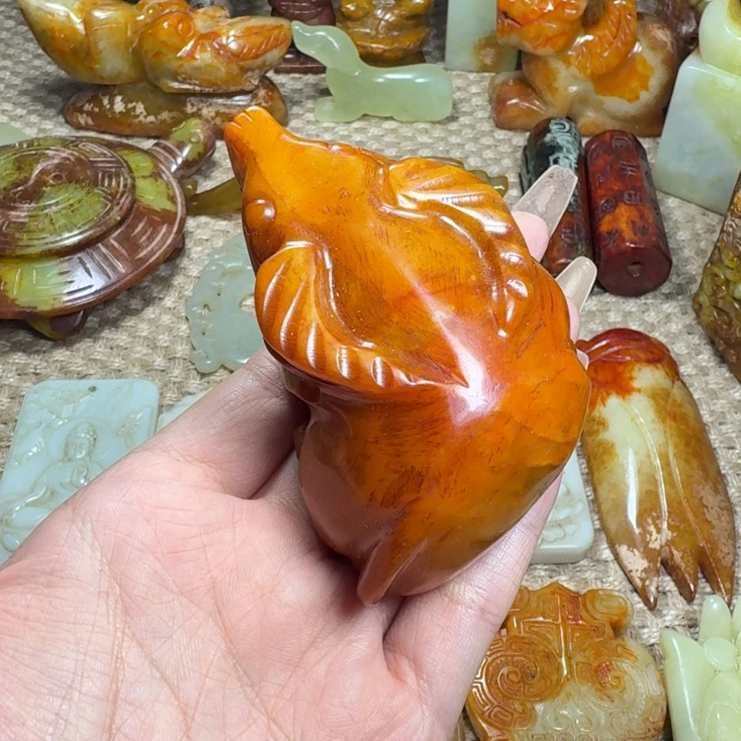 白玉菩提吊坠挂件