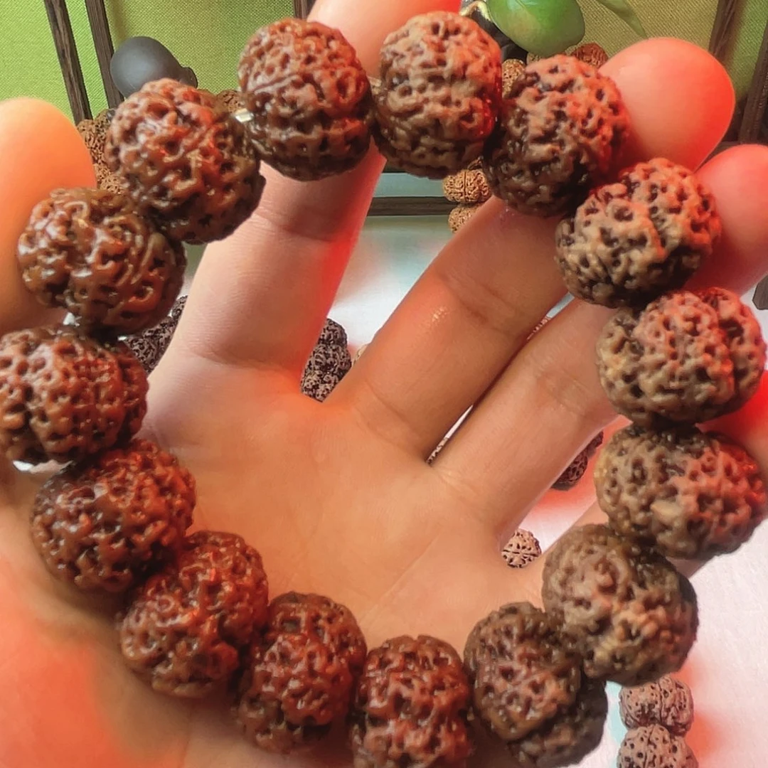 金刚菩提手串五星针孔蜂王