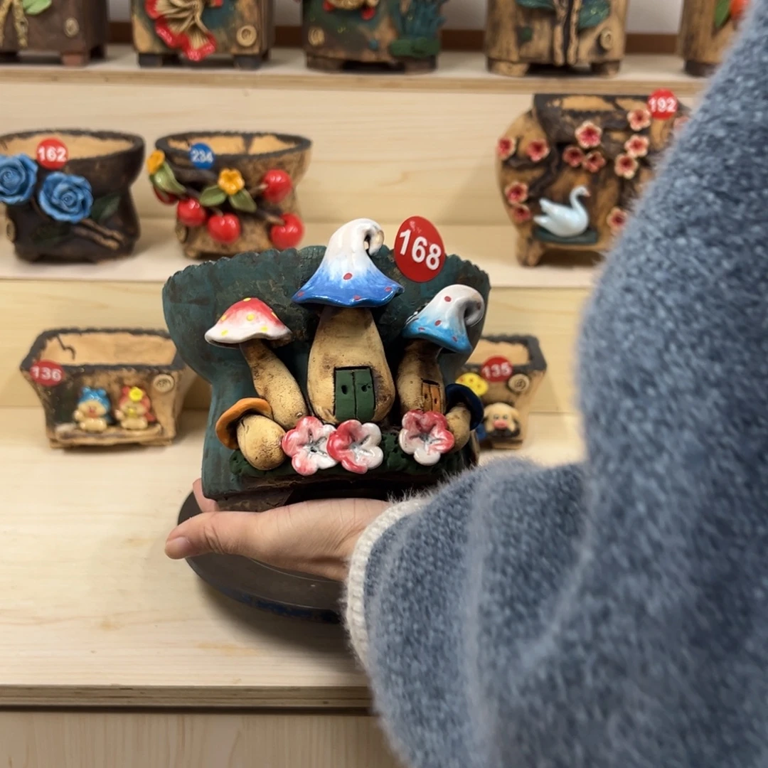 花盆紫砂168号内口14.5外高12